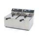 Frituurpan - 2x 11 L - 2 Manden - tot 2,8 Kg Frites