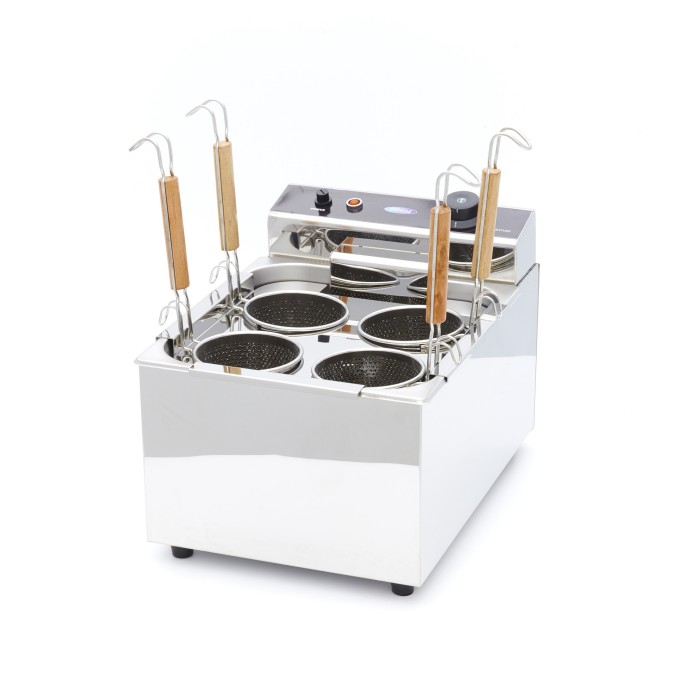 Pastakoker - 4 x 2 L - incl. 4 Manden