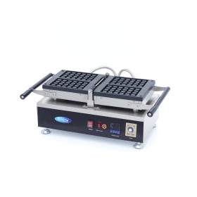 Wafelijzer - 2 Stuks - Brusselse Wafel - Draaibaar - Digitaal