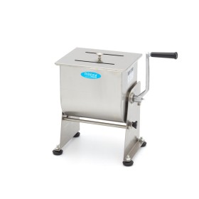 Vleesmenger 10 L - 7,5 Kg Vlees - Kantelbare Kom - Handmatig