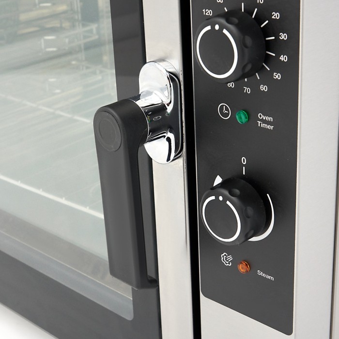 Combisteamer - 6 Bakken (1/1 GN / 60 x 40 cm) - Analoog - 400V