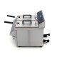 Frituurpan - 2x 8 L - 2 Manden - met Tapkraan - Inductie