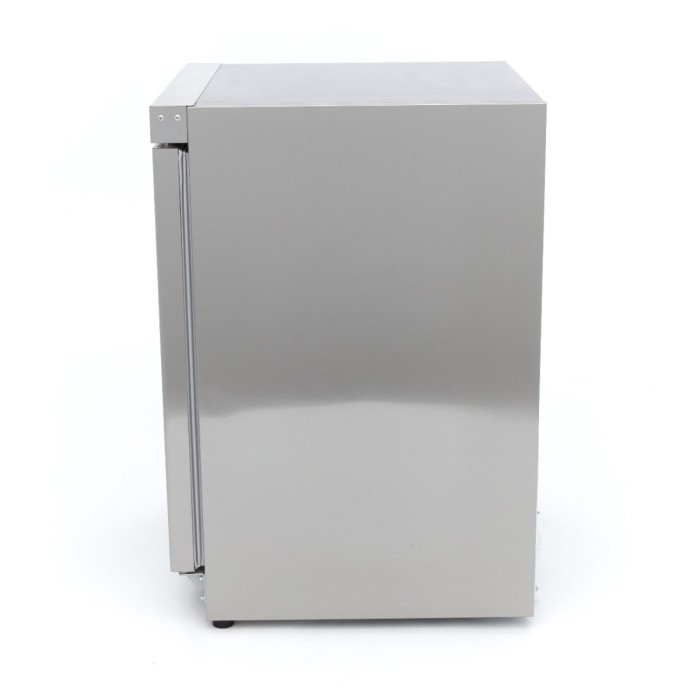 Koelkast - 200 L - 3 Verstelbare Roosters - Rvs