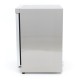 Koelkast - 200 L - Rvs - met Glazen Deur