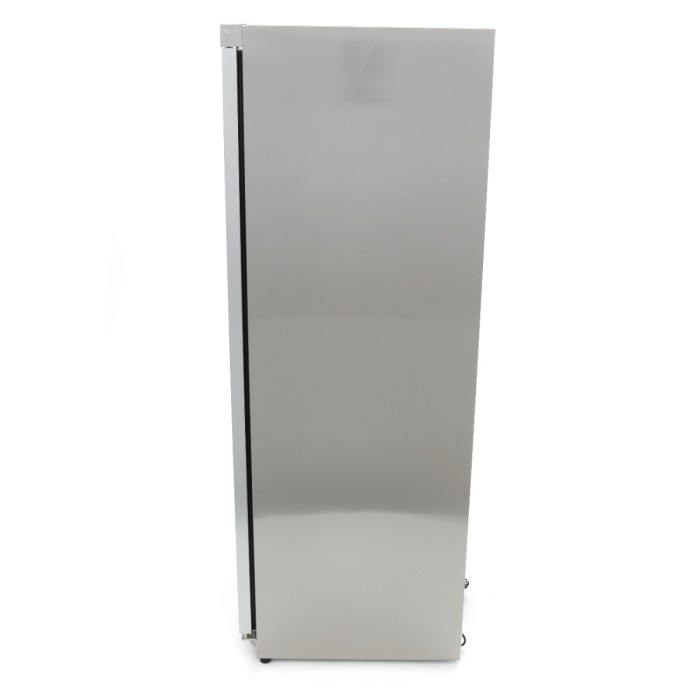 Vrieskast - 600 L - Rvs - met Glazen Deur