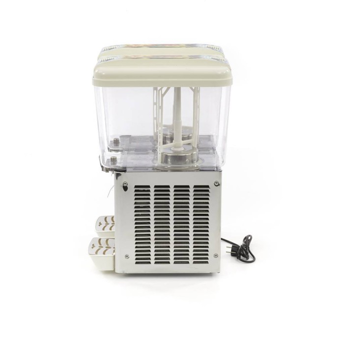 Drankdispenser - 2x 18 L - Elektrisch - incl. Roersysteem