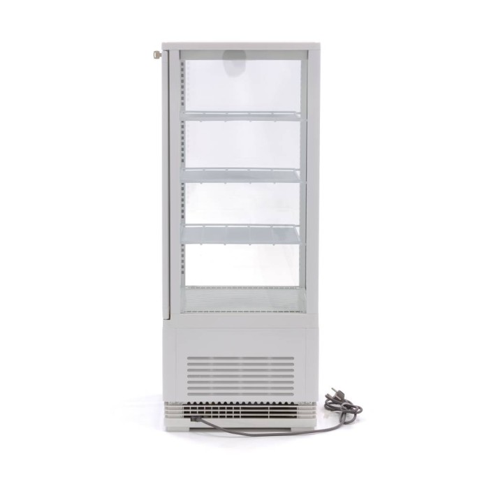 Mini Koelvitrine - 78 L - 43 cm - Wit