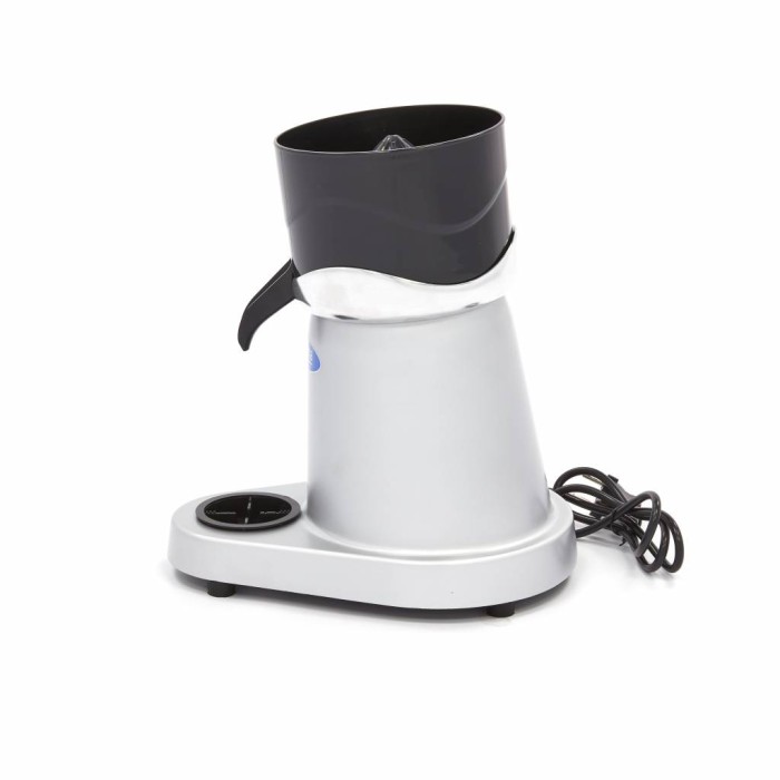 Sinaasappelpers - 32 L/Uur - 12,5 cm Glashoogte - Elektrisch