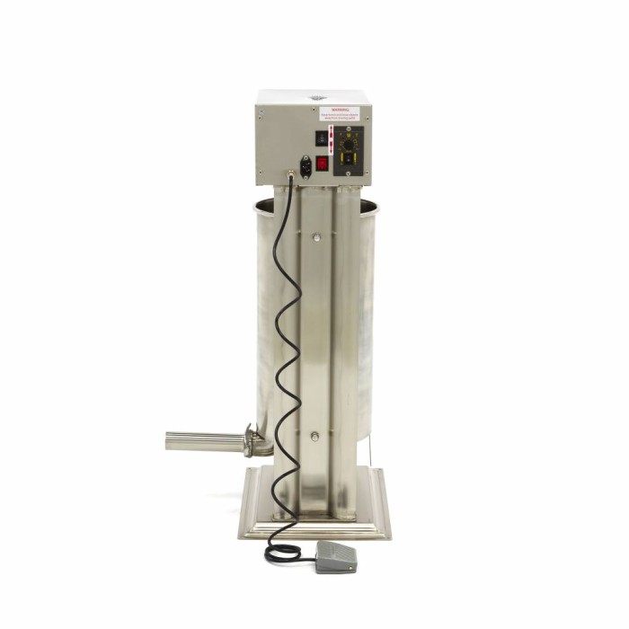 Worstenvuller - 25 L - Automatisch - Verticaal - incl. 4 Vulbuizen