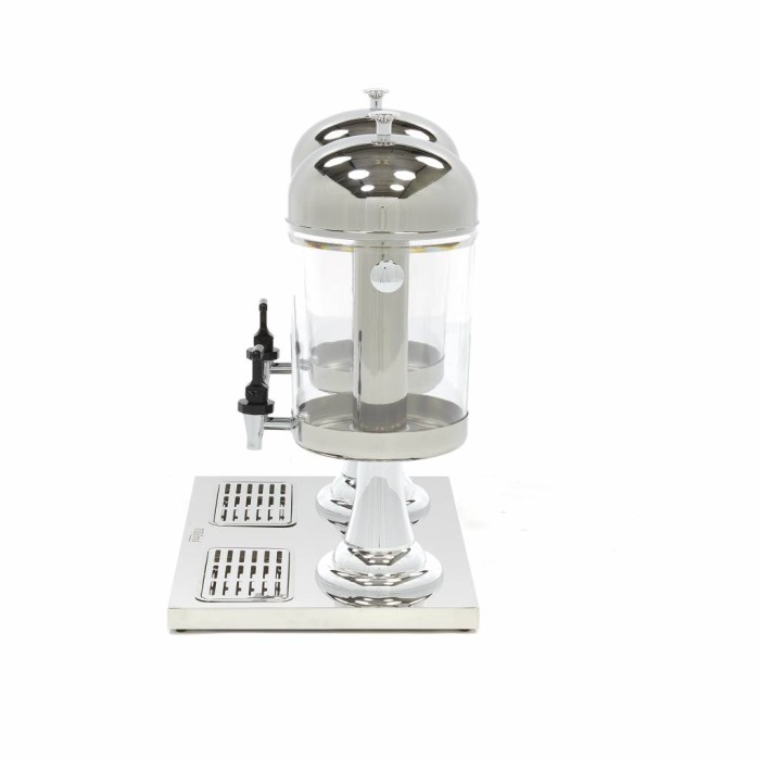 Drankdispenser - 2x 8 L - Centrale Koelbuis - Geen Stroom