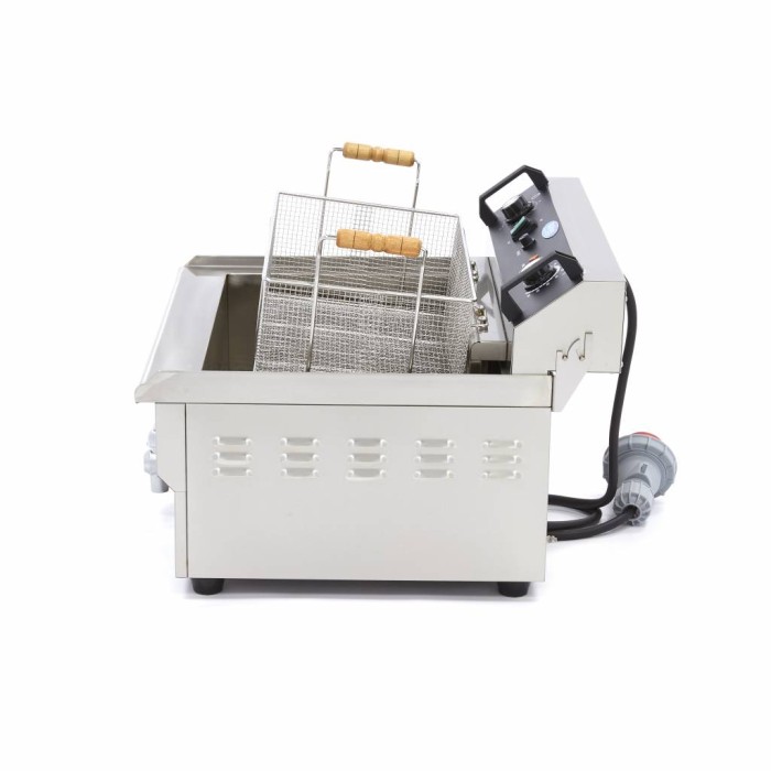 Frituurpan - 30 L - 1 Mand - met Tapkraan