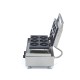 Donutmaker - 6 Donuts - Ø 8 cm - Ingebouwde Timer