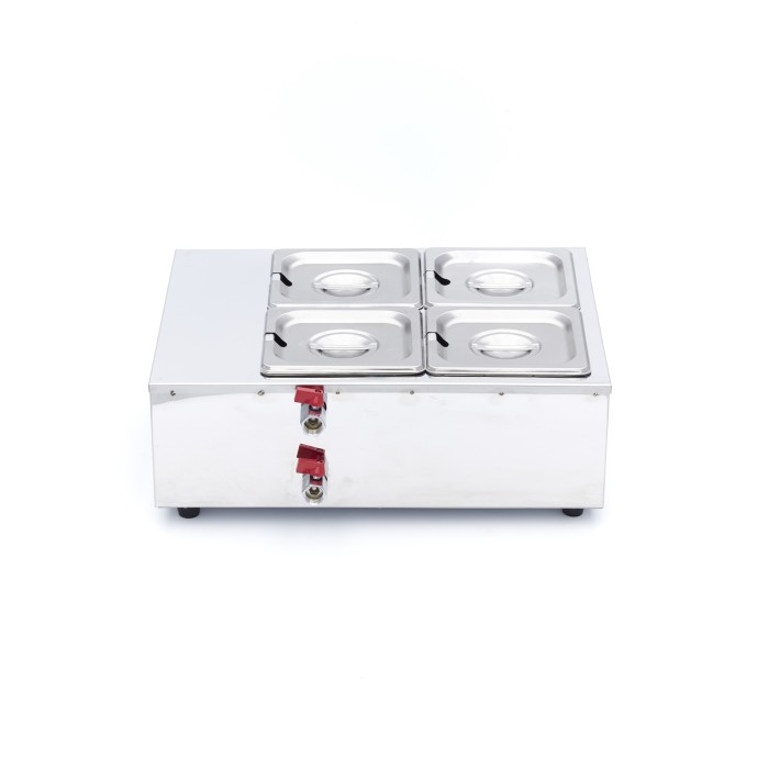Chocoladesmelter - 4 x 1/6 GN 10 cm