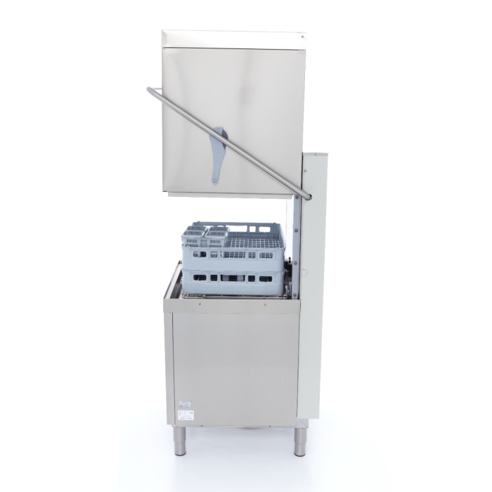 Doorschuifvaatwasser - 50 x 60 cm - met Glansspoel- en Zeeppomp – 400V