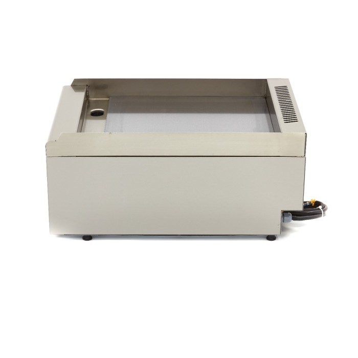 Horeca Grillplaat - Glad - Enkel - 60 cm Diep - Elektrisch