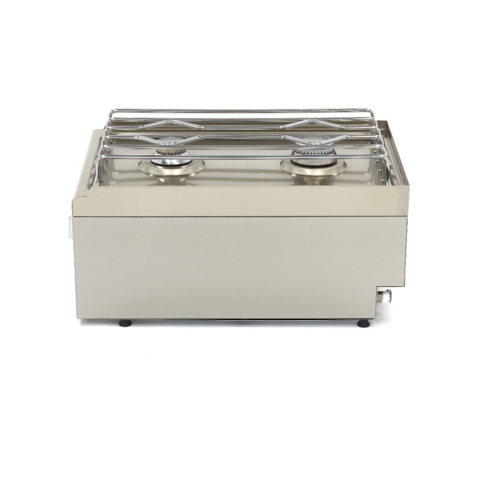 Kookplaat Horeca - 2 Pitten - Enkel - 60 cm Diep - Gas