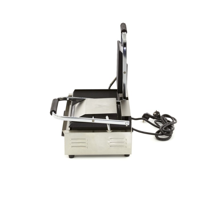 Contactgrill - Gegroefd - Dubbele Grillplaat - 2 x 22 cm