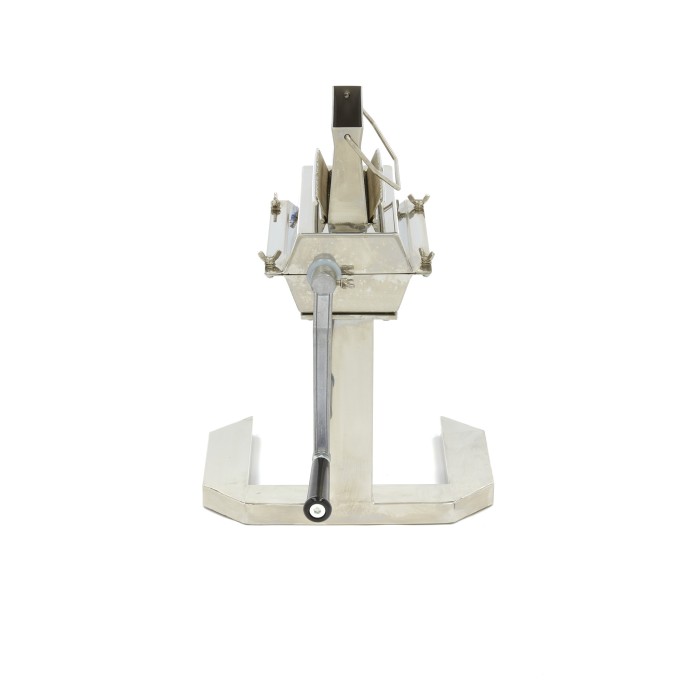Vleesvermalser - 2 Rollers - 37 Messen - Doorvoer 17,5 x 2,5 cm