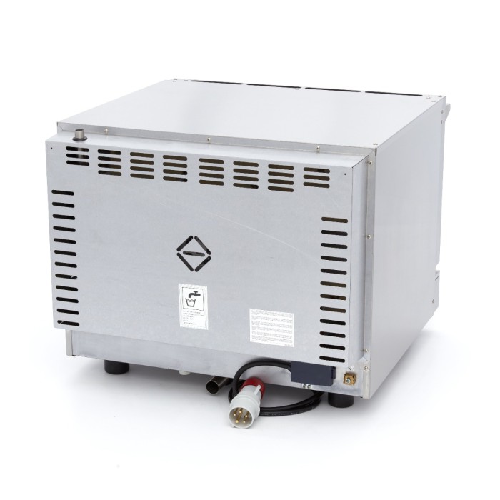 Combisteamer - 4 Bakken (1/1 GN / 60 x 40 cm) - Digitaal Display - 400V