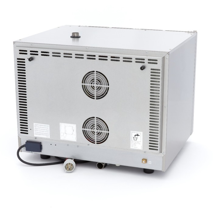 Combisteamer - 6 Bakken (1/1 GN / 60 x 40 cm) - Digitaal Display - 400V