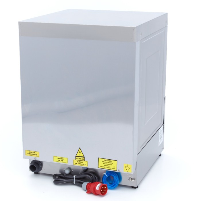 Horeca Vaatwasser - 50 x 50 cm - met Glansspoelpomp - Digitaal Display - 400V