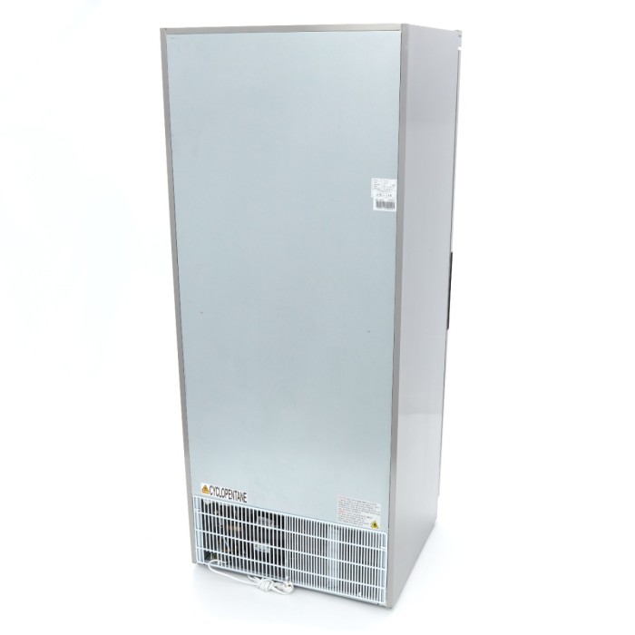Vrieskast - 600 L - 6 Vaste Roosters - Rvs