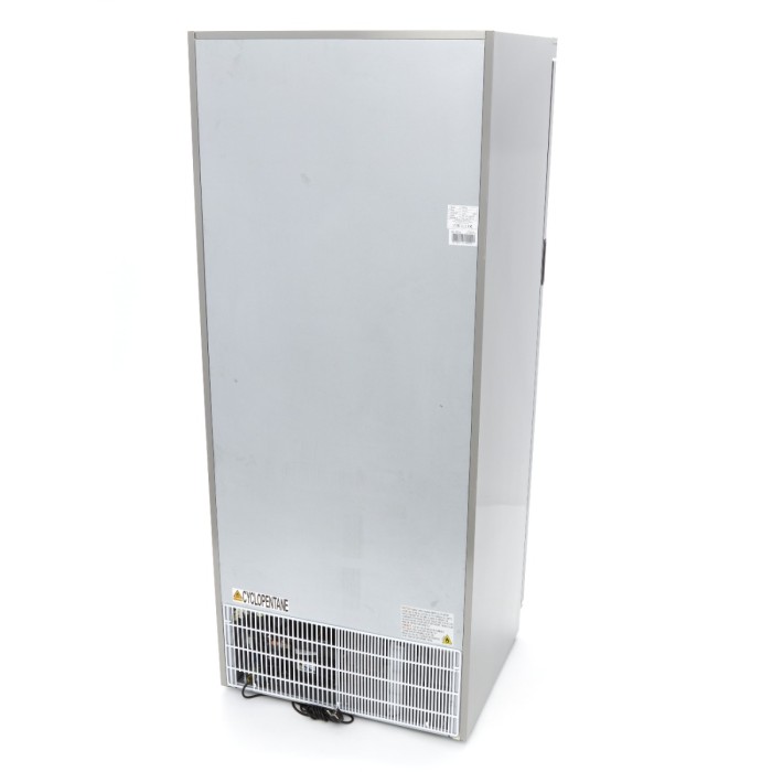 Vrieskast - 600 L - Rvs - met Glazen Deur
