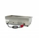 Grillplaat - Half Gegroefd - 73 cm - incl. Opvangbak - 400V