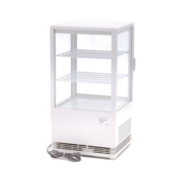 Mini Koelvitrine - 58 L - 43 cm - Wit