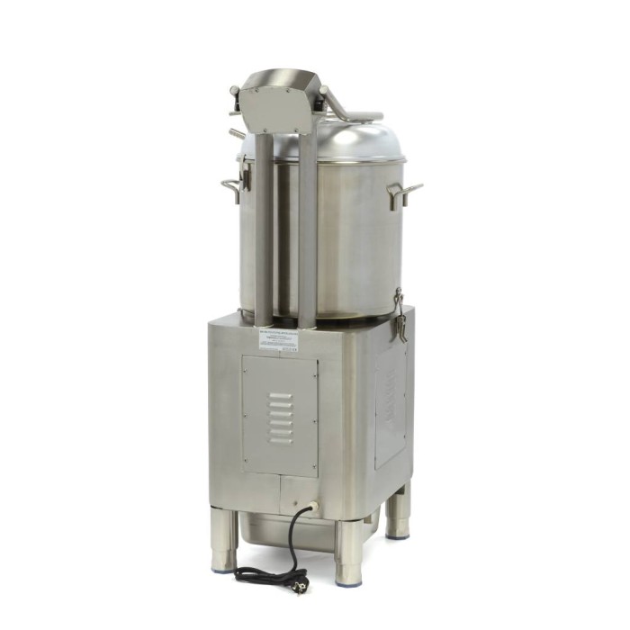 Aardappelschrapmachine 20 Kg - 400 Kg/Uur - Ingebouwde Timer