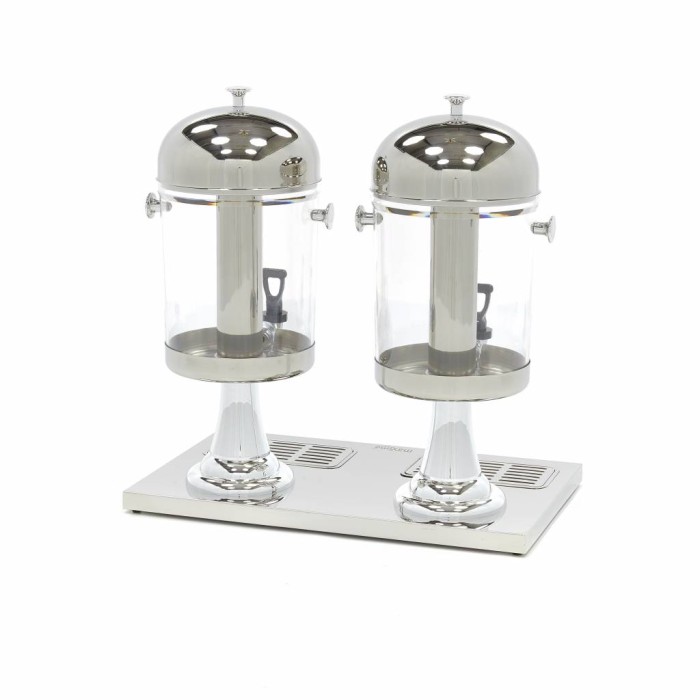 Drankdispenser - 2x 8 L - Centrale Koelbuis - Geen Stroom