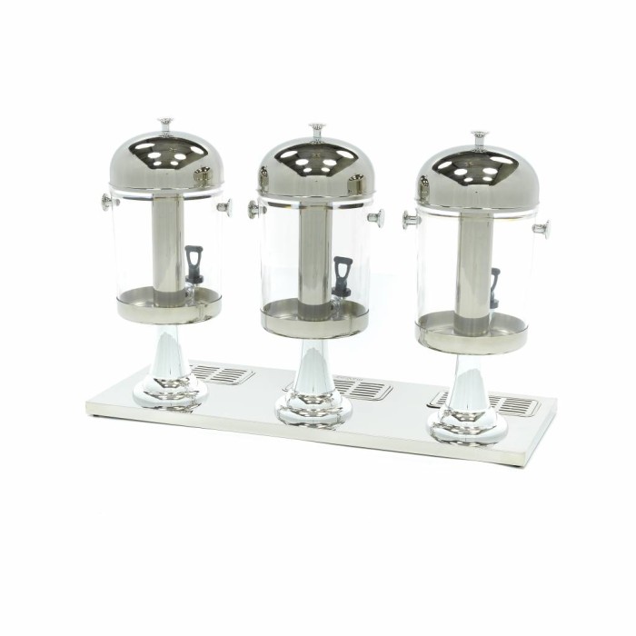 Drankdispenser - 3x 8 L - Centrale Koelbuis - Geen Stroom