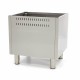Horeca Onderstel - Dubbel - 60 cm Diep - met Deuren