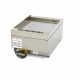 Horeca Grillplaat - Glad - Enkel - 60 cm Diep - Elektrisch