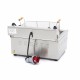 Frituurpan - 30 L - 1 Mand - met Tapkraan