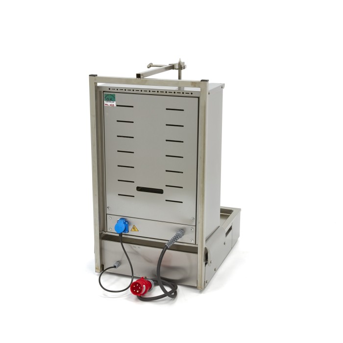 Shoarma Grill - 3 Branders - 40 Kg Vlees - Elektrisch