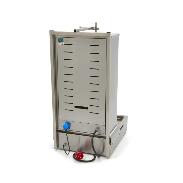 Shoarma Grill - 4 Branders - 70 Kg Vlees - Elektrisch