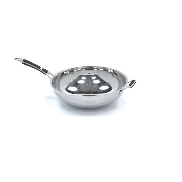 Wokpan - Ø 36 cm - RVS - Inductie