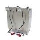 Frituurpan - 2x 16 L - 2 Manden - met Tapkraan en Opbergruimte - 400V