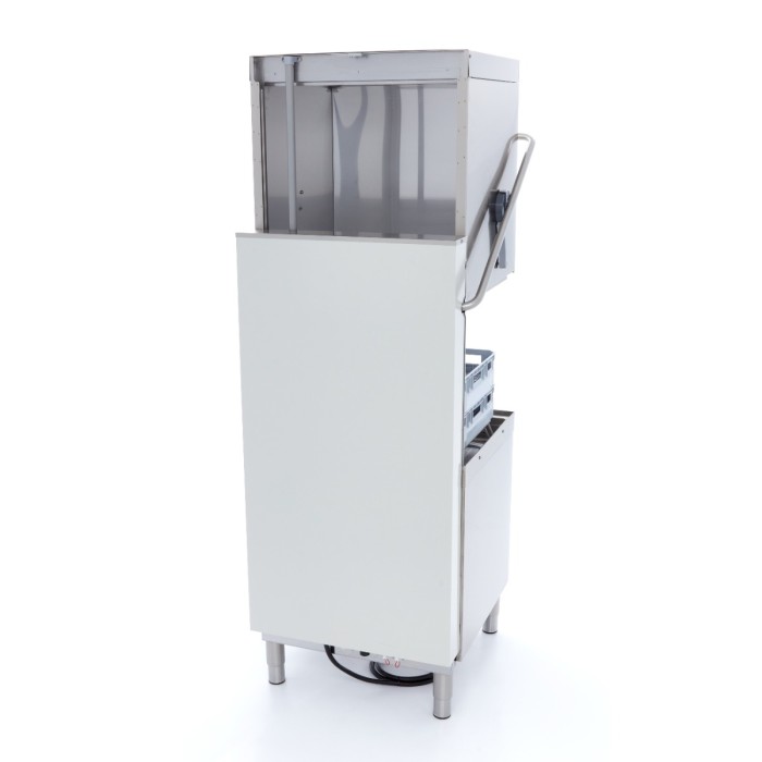 Doorschuifvaatwasser - 50 x 60 cm - met Glansspoel- en Zeeppomp – 400V