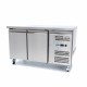 Vrieswerkbank - 136 cm - 2 Deuren