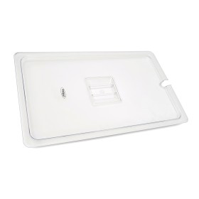 Gastronorm Deksel - 1/1 GN - Polycarbonaat - met Uitsparing