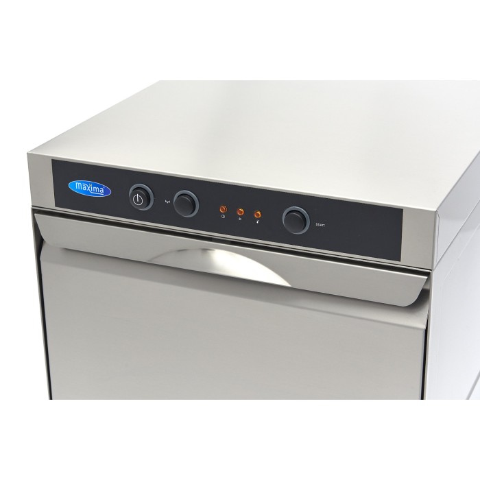 Horeca Vaatwasser - 40 x 40 cm - met Afvoer-, Glansspoel- en Zeeppomp - 230V