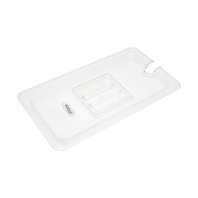 Gastronorm Deksel - 1/3 GN - Polycarbonaat - met Uitsparing