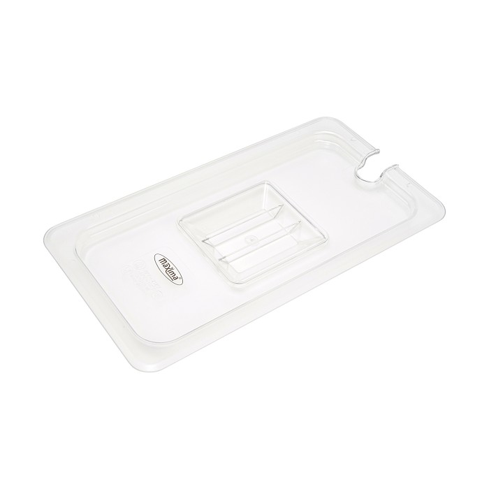 Gastronorm Deksel - 1/3 GN - Polycarbonaat - met Uitsparing