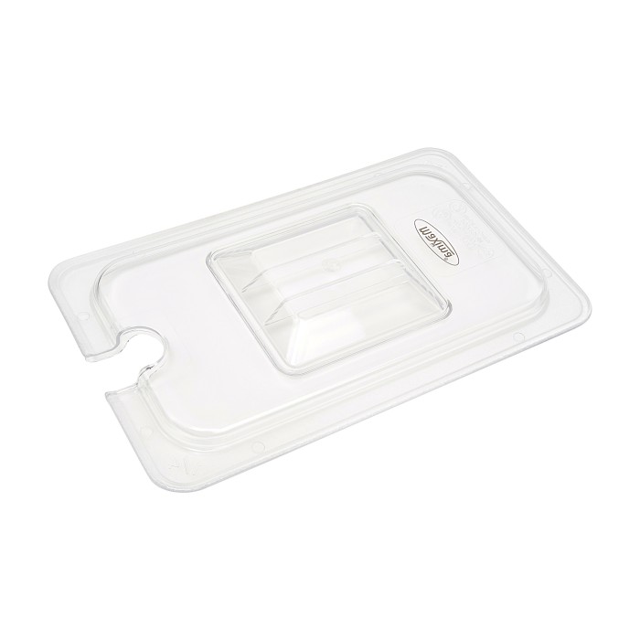 Gastronorm Deksel - 1/6 GN - Polycarbonaat - met Uitsparing