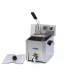 Frituurpan - 8 L - 1 Mand - met Tapkraan