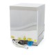 Horeca Vaatwasser - 50 x 50 cm - met Afvoer-, Glansspoel- en Zeeppomp - Digitaal Display - 230V