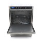 Horeca Vaatwasser - 50 x 50 cm - met Afvoer-, Glansspoel- en Zeeppomp - 230V
