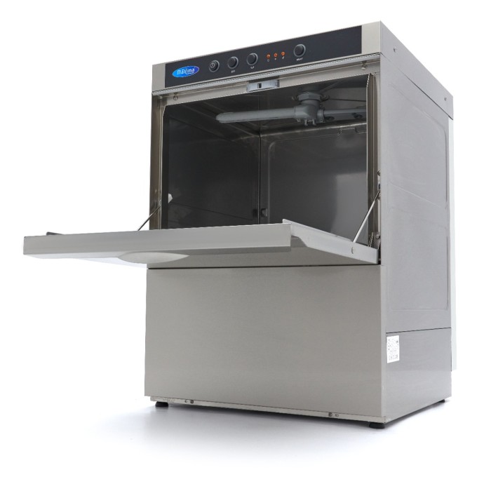 Horeca Vaatwasser - 50 x 50 cm - met Glansspoelpomp - 400V